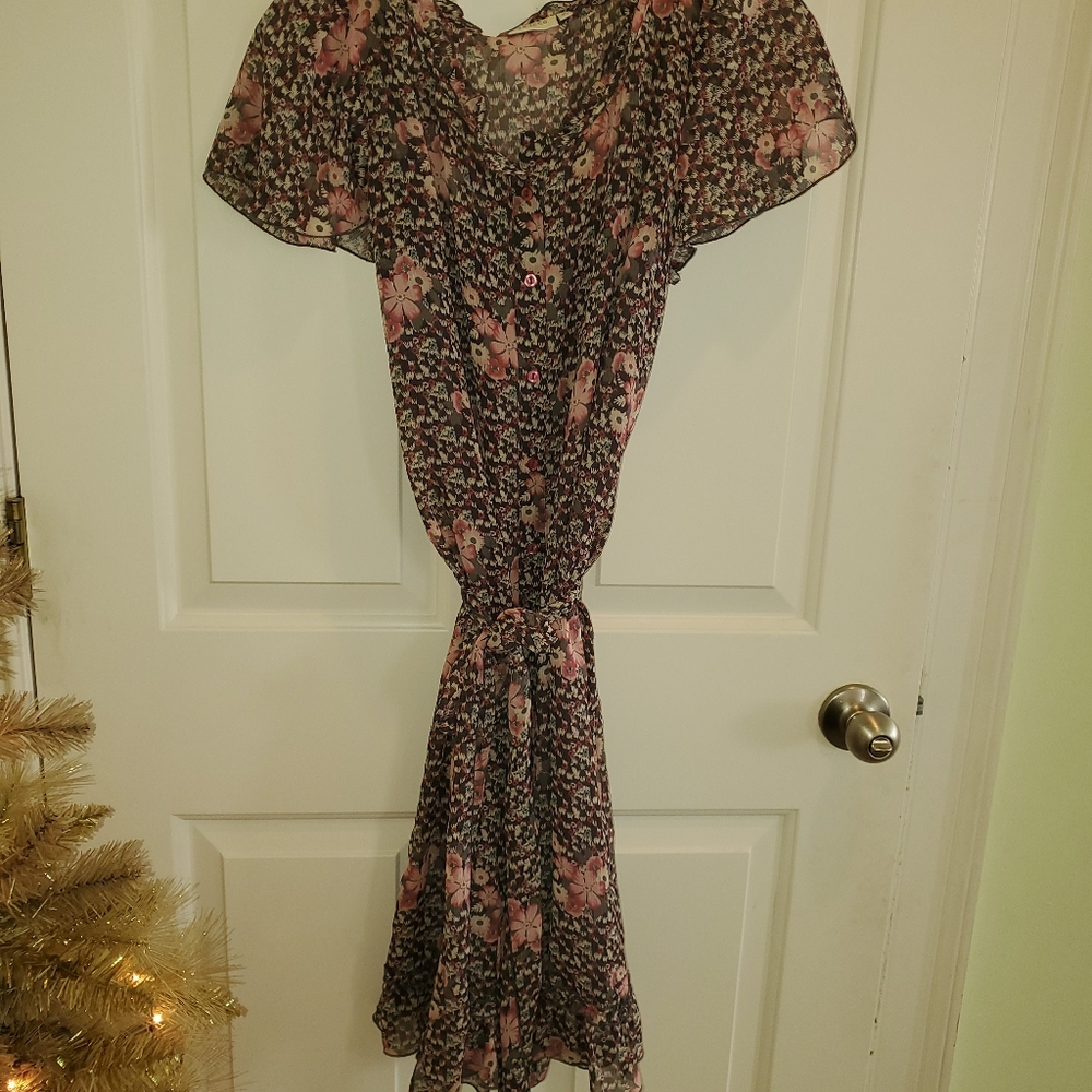 Trucco sheer lined dress size 40 / 9.5